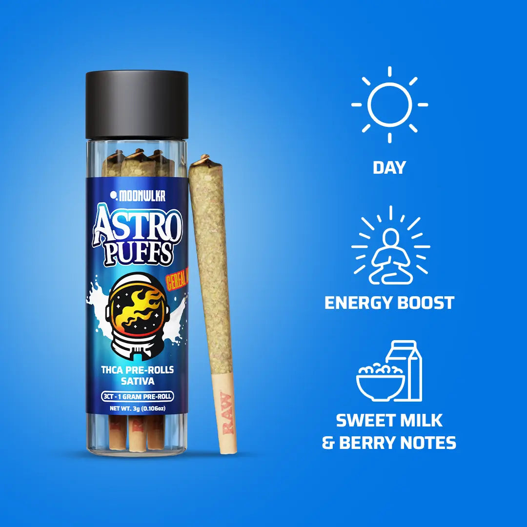 1G THCA Pre-rolls - 3 Count | Cereal Milk