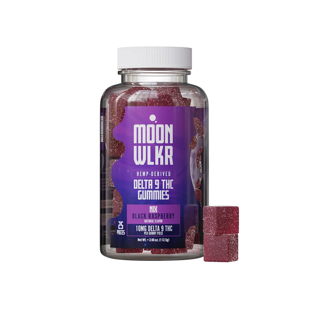 Delta 9 Gummies — Black Raspberry - Moonwlkr – MoonWlkr