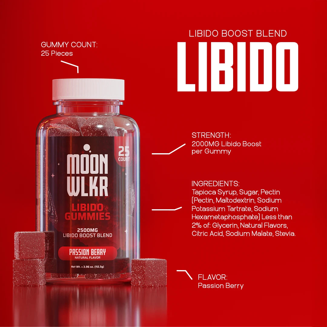 Libido Gummies - Passion Berry