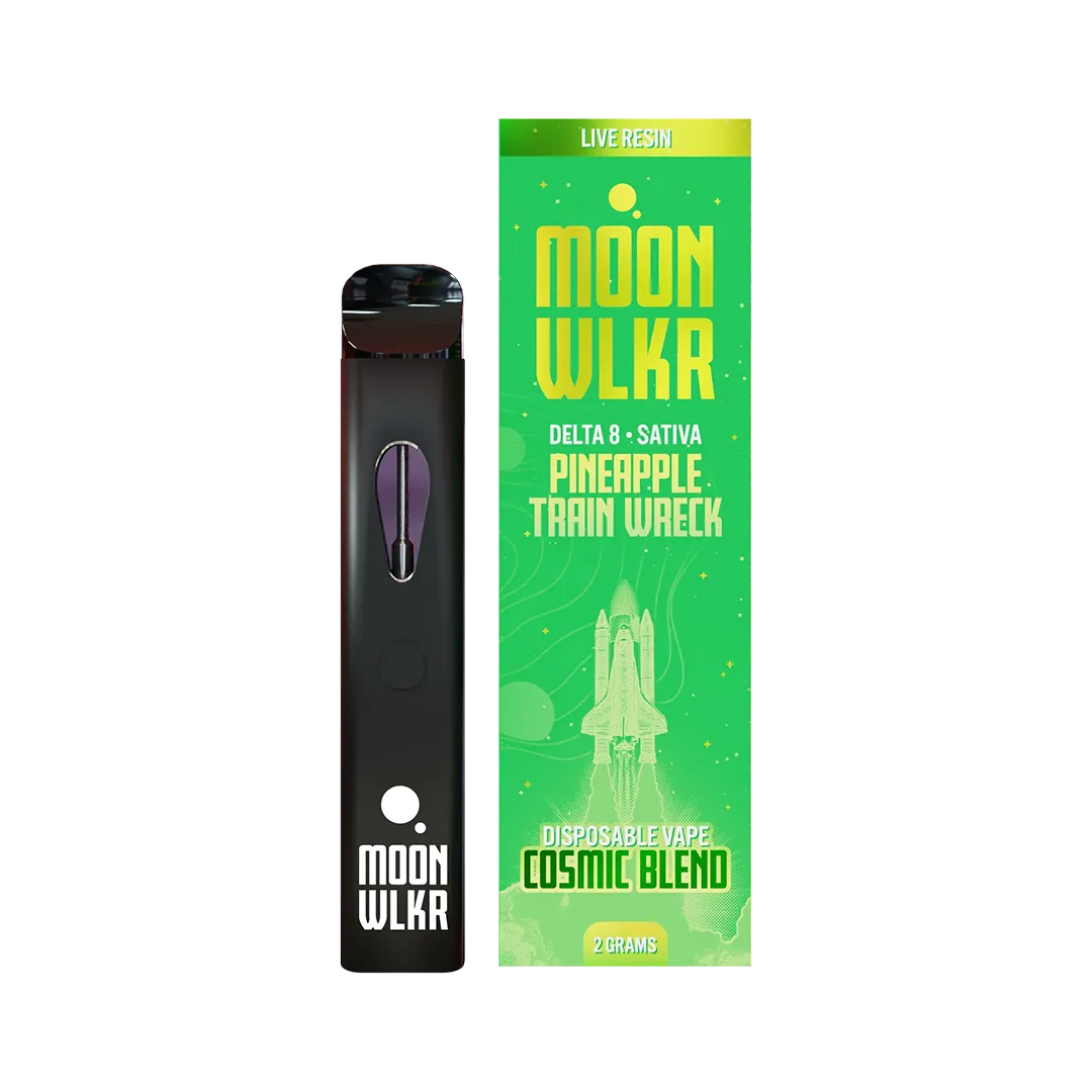 Delta 8 2G Disposable Pineapple Train Wreck - Moonwlkr MoonWlkr Delta 8 2G Disposable Pineapple Train Wreck - Moonwlkr MoonWlkr