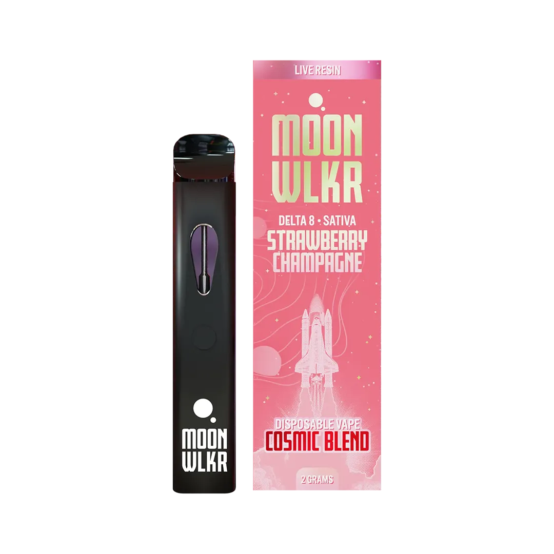 Delta 8 2G Disposable Strawberry Champagne - Moonwlkr MoonWlkr Delta 8 2G Disposable Strawberry Champagne - Moonwlkr MoonWlkr