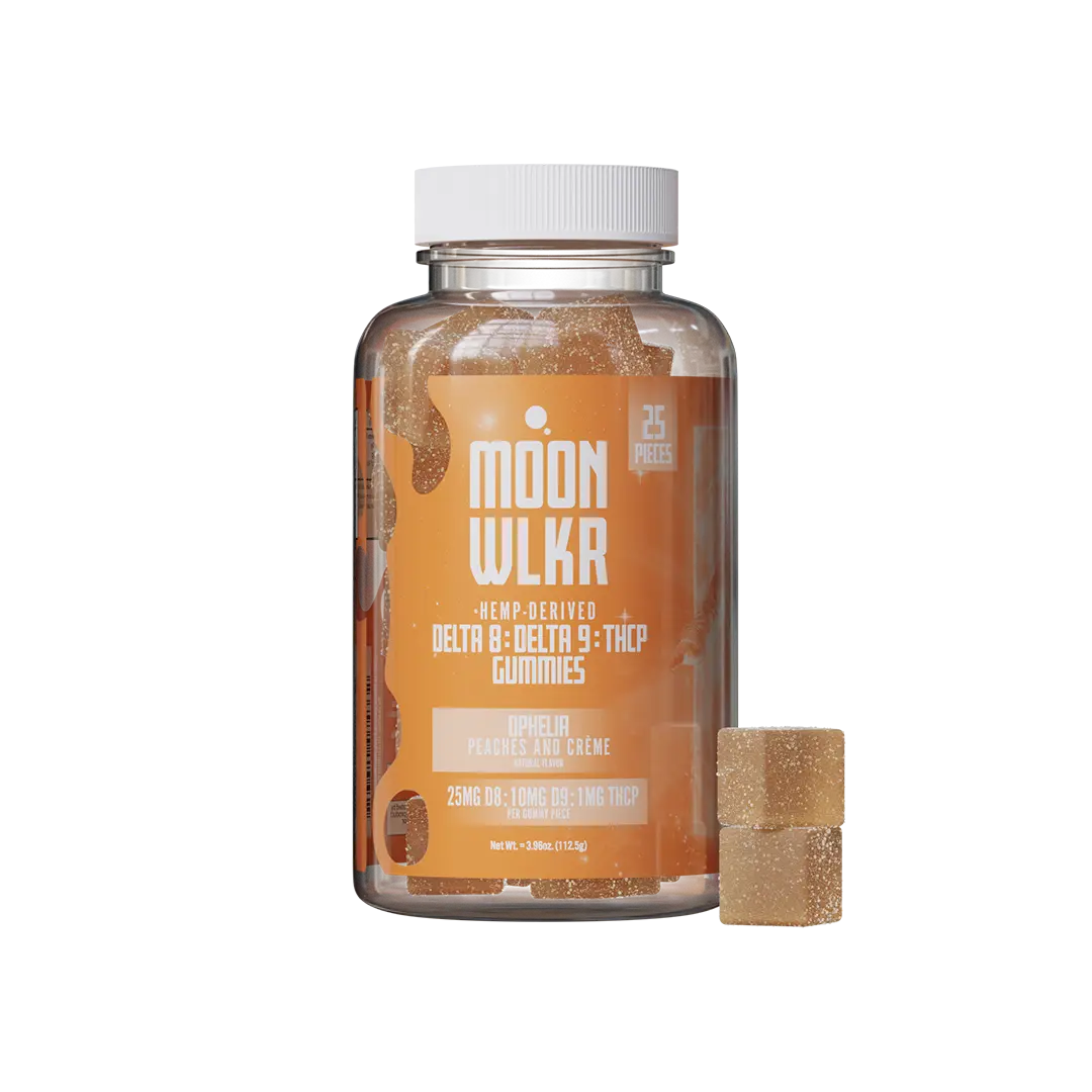 THCP Blend Gummies — Peaches & Creme - Moonwlkr – MoonWlkr