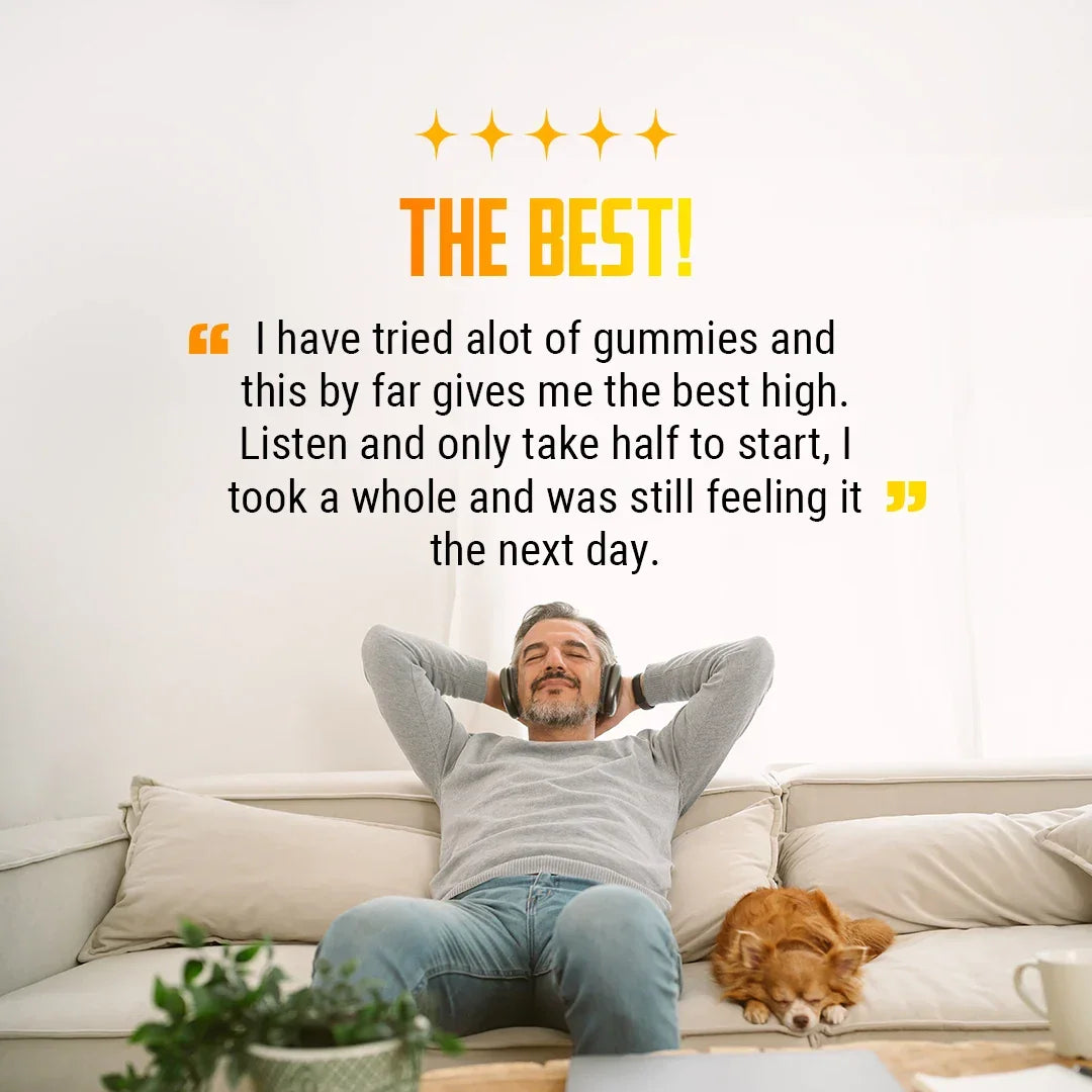 THCP Blend Gummies — Peaches & Creme
