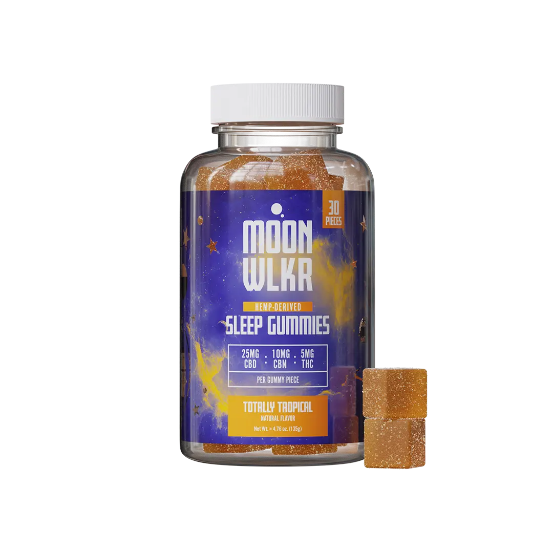 CBD: CBN : THC Sleep Gummies — Totally Tropical - Moonwlkr – MoonWlkr