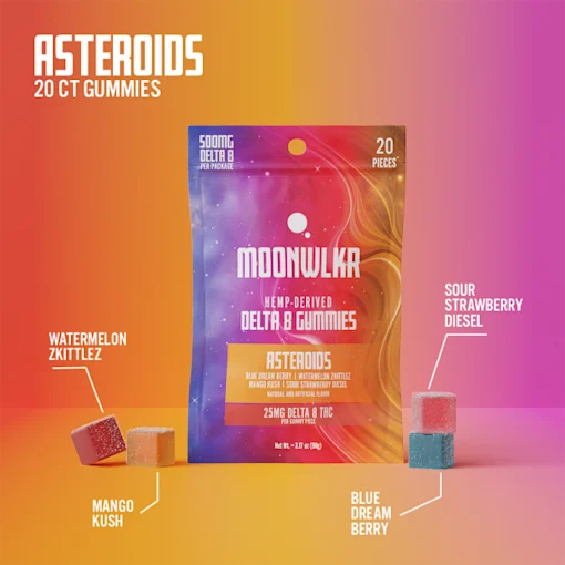 Delta 8 Gummies — Asteroids