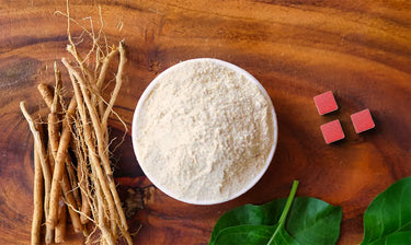 Ashwagandha in natural forms as well as in gummy form for stress