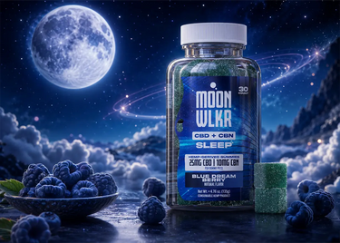 CBN + CBD Sleep Gummies Blue Dream Berry Flavor