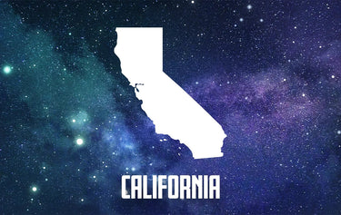 California state shape in the galaxy