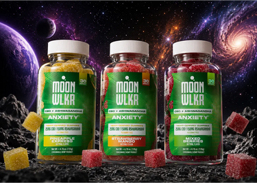 Moonwlkr CBD Anxiety, Pain, and Sleep gummies