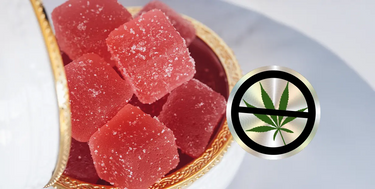 Red zero THC gummies