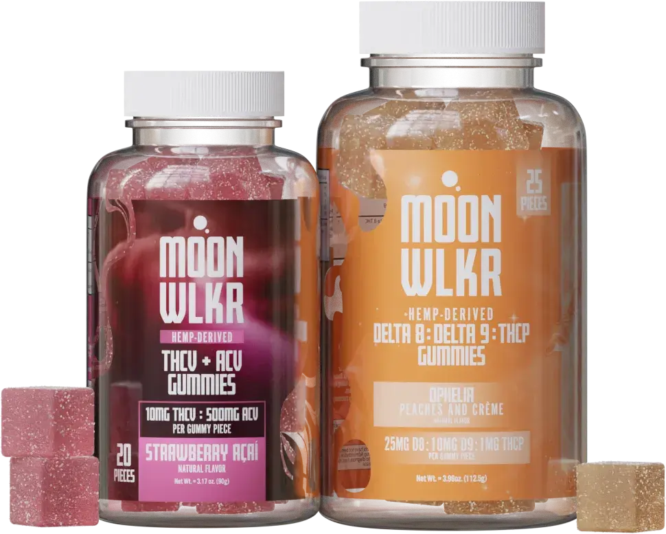 Moonwlkr THCV and THCP Gummies