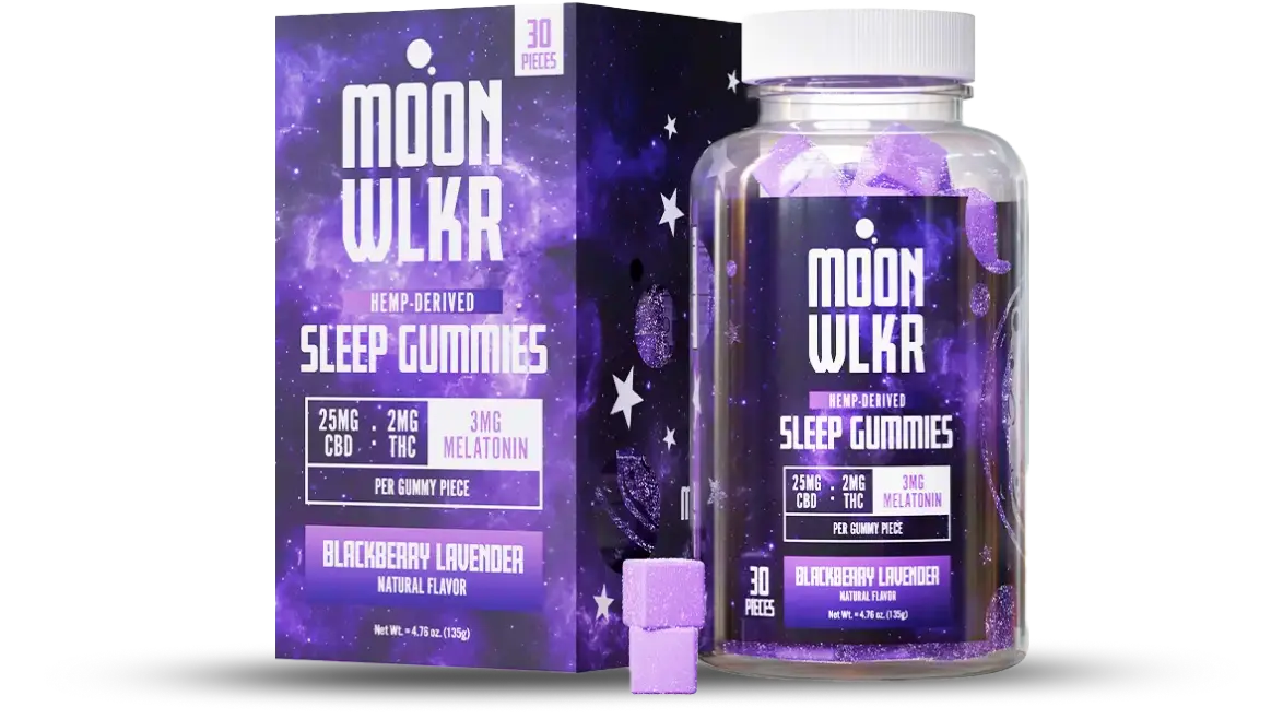 Moonwlkr THC and Blends for Improved Sleep