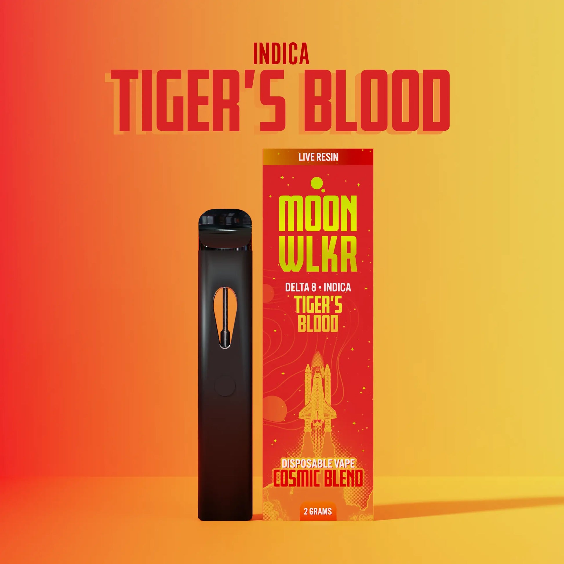 Delta 8 2G Disposable Tiger's Blood - Moonwlkr MoonWlkr Delta 8 2G Disposable Tiger's Blood - Moonwlkr MoonWlkr