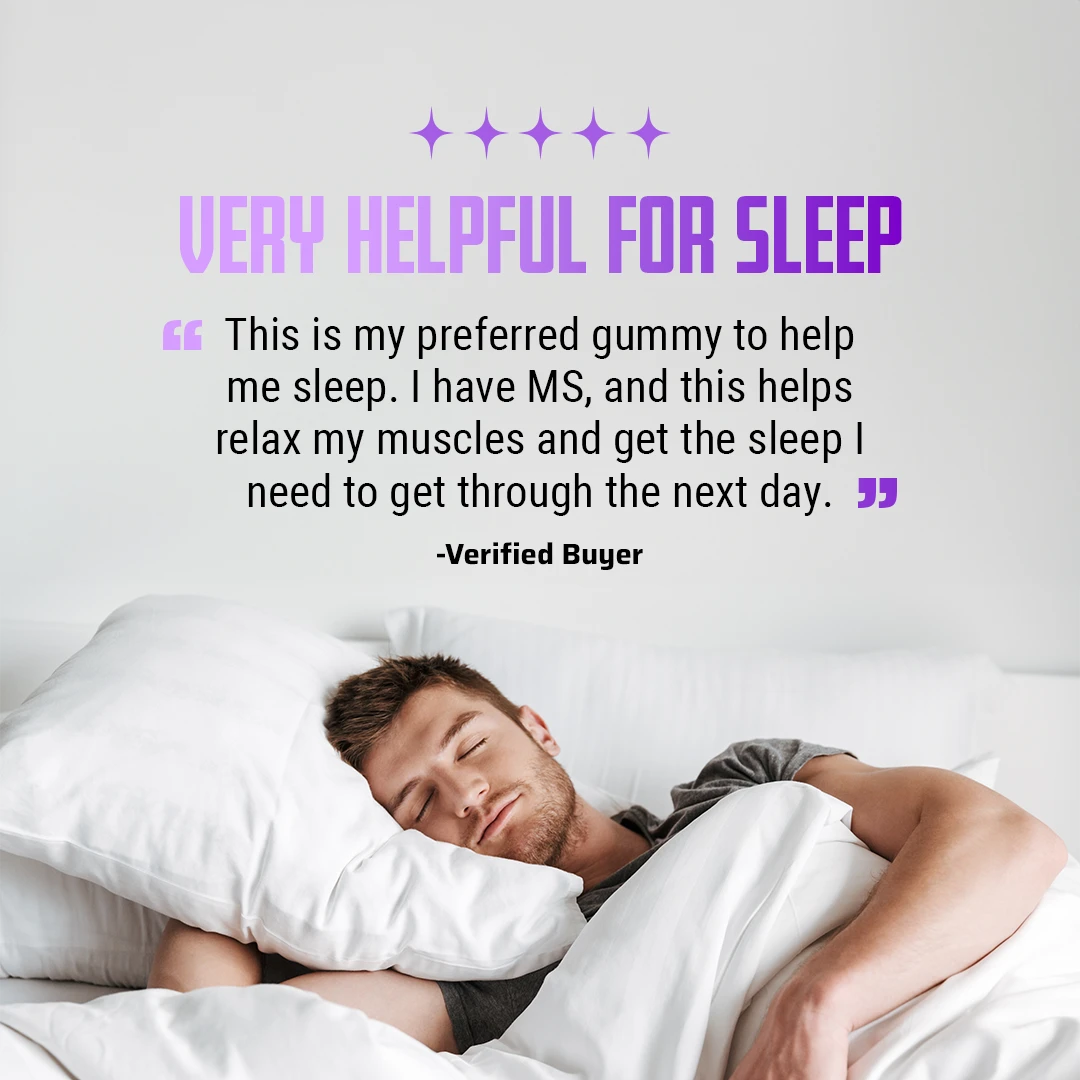 CBD : THC : Melatonin Sleep Gummies — Sample Pack