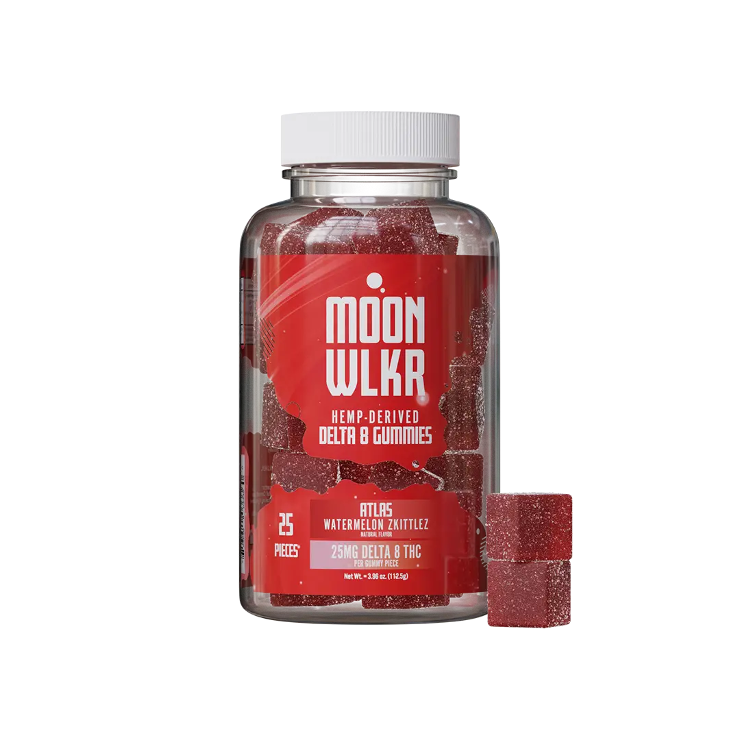 Delta 8 gummies in watermelon flavor