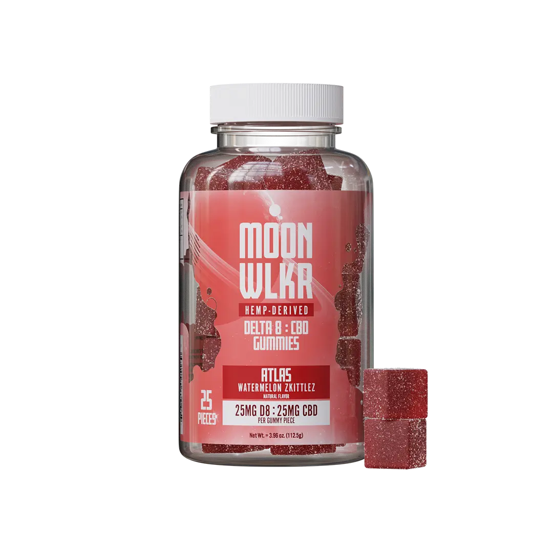Delta 8 : CBD gummies in watermelon flavor