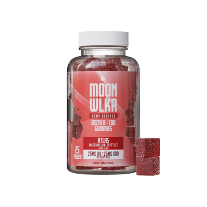 Delta 8 : CBD gummies in watermelon flavor