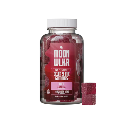 Delta 9 THC gummies in sangria flavor