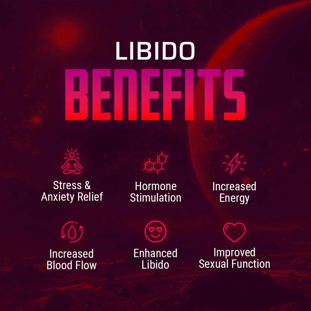 Delta 9 Libido Gummies — Passion Berry