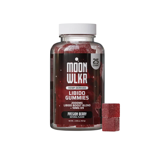 Delta 9 THC Libido gummies in passion berry flavor