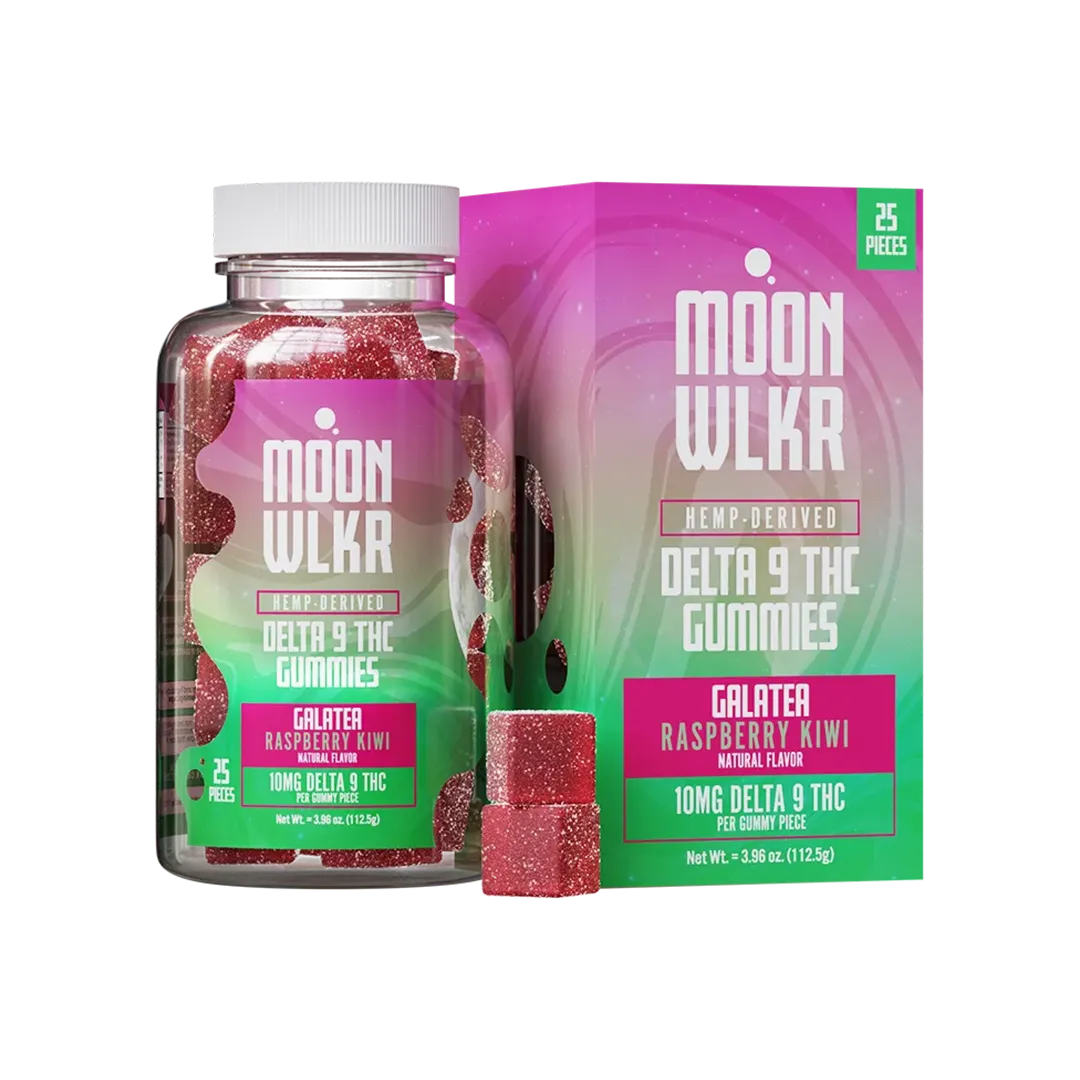 Delta 9 Gummies — Raspberry Kiwi