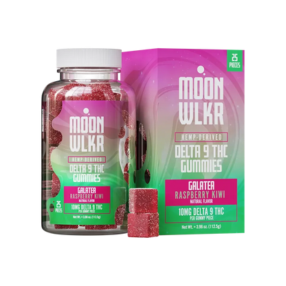 Delta 9 Gummies — Raspberry Kiwi
