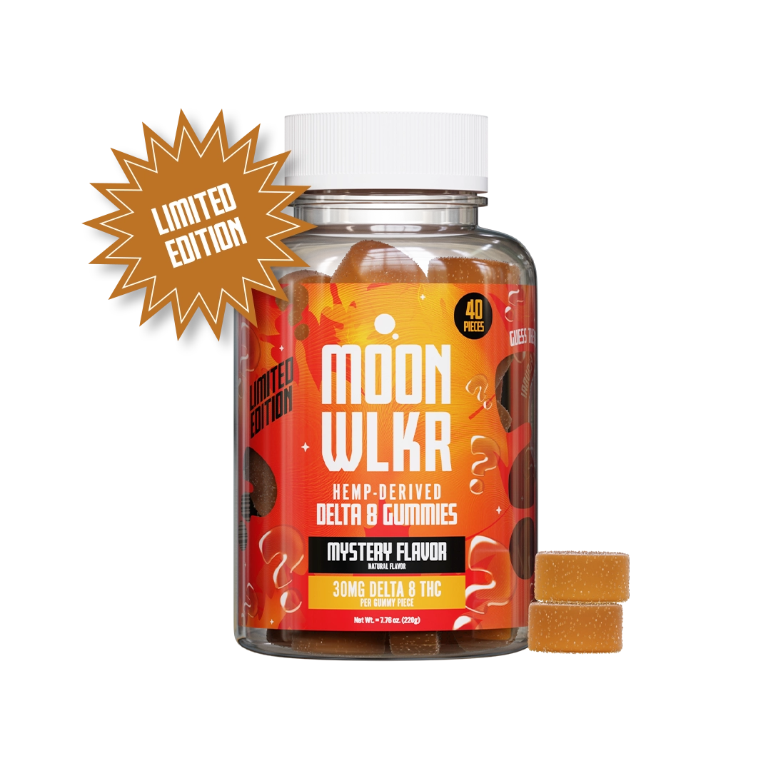 Moonwlkr Delta 8 THC Gummies in Limited Edition Flavor
