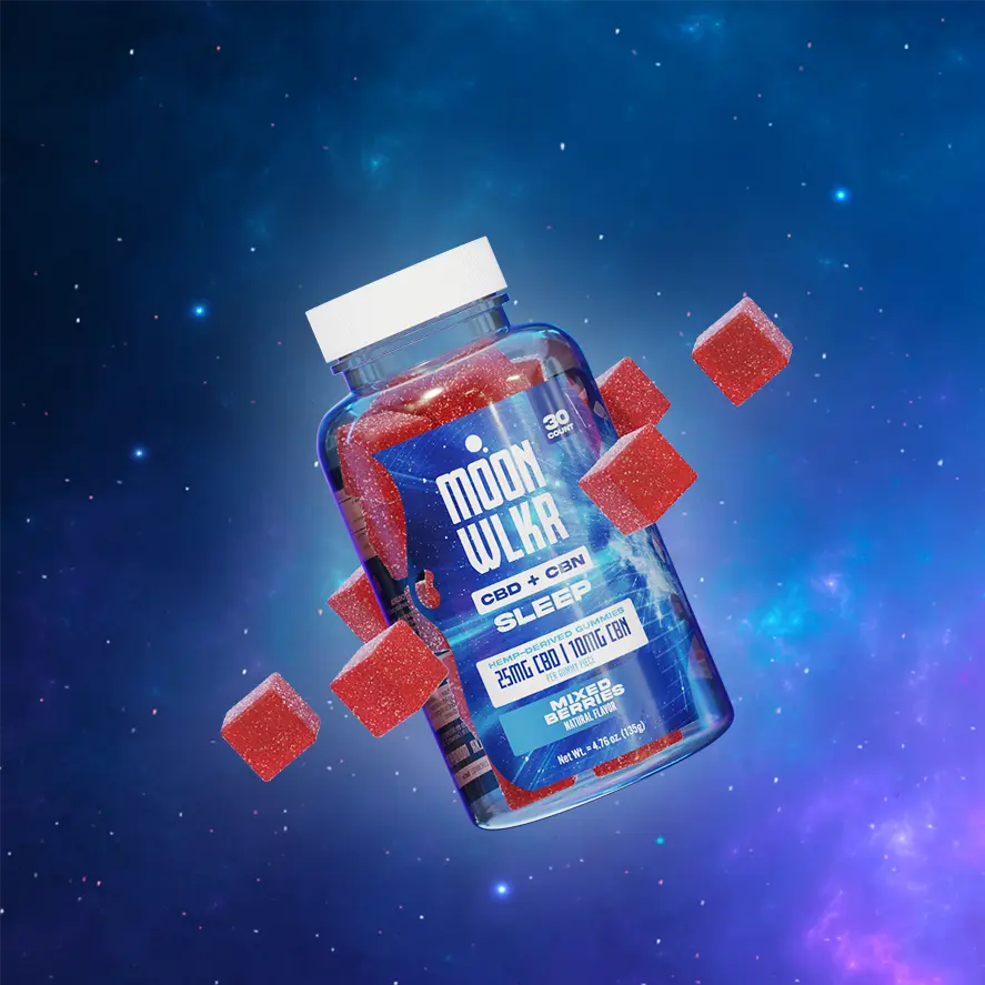 CBD:CBN Sleep Gummies — Mixed Berry