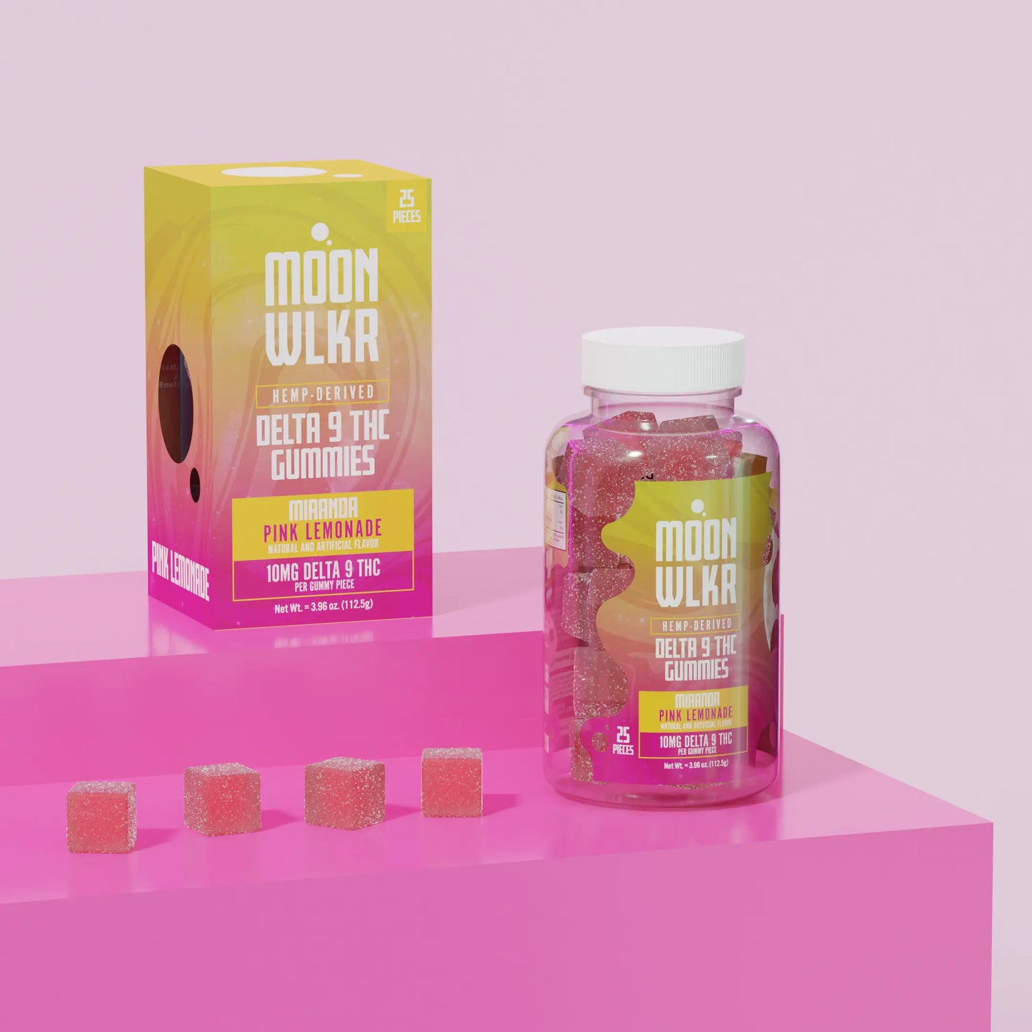 Delta 9 Gummies — Pink Lemonade