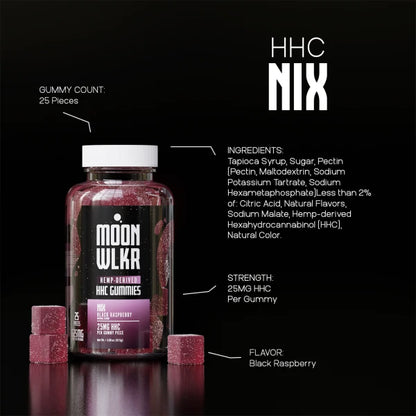 HHC Gummies — Black Raspberry