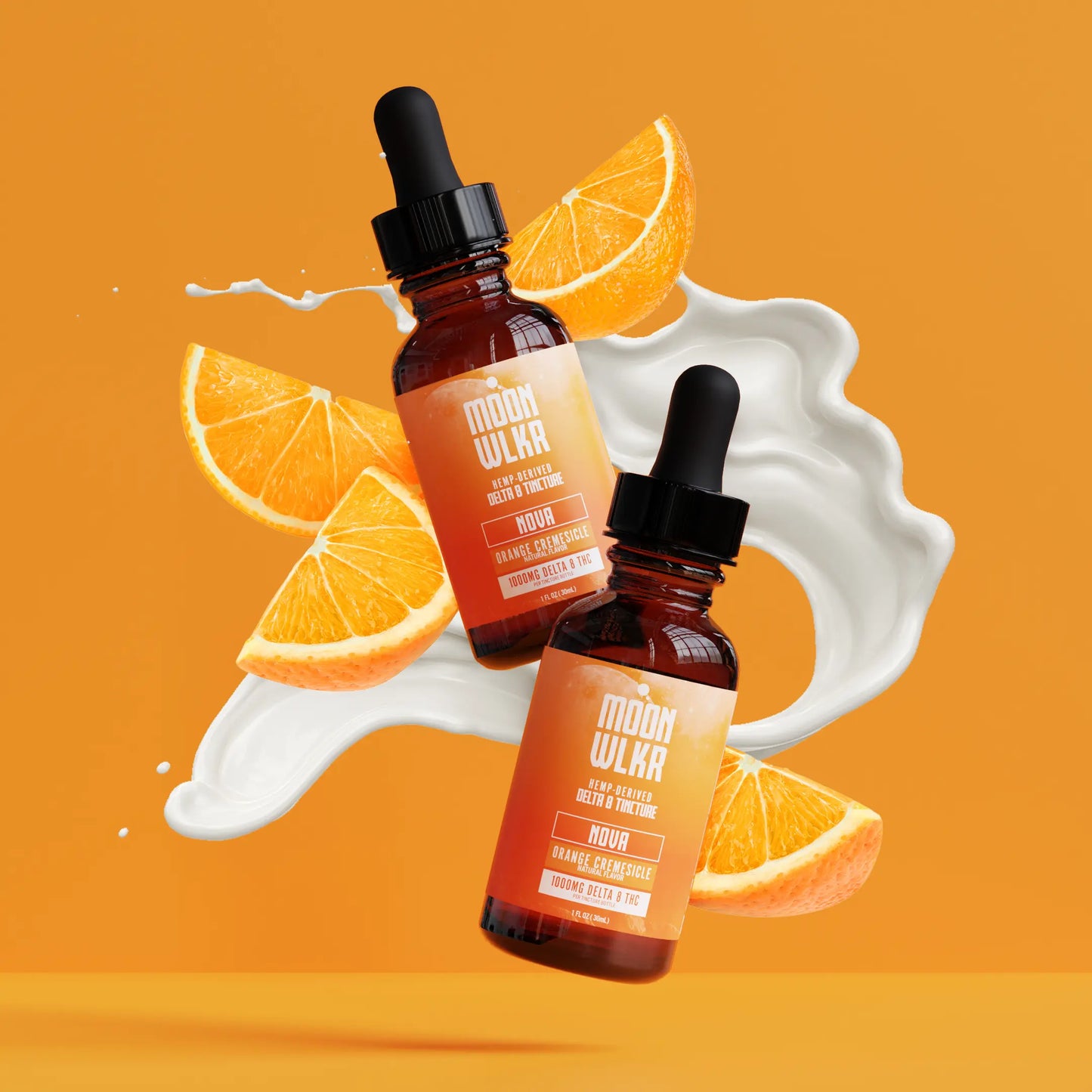 Delta 8 Tincture — Orange Cremesicle