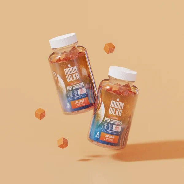 CBD : CBG Pain Relief Gummies — Lime Ginger