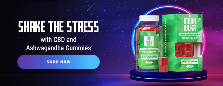 Click here to shop Moonwlkr CBD and Ashwagandha Stress/Anxiety Relief Gummies