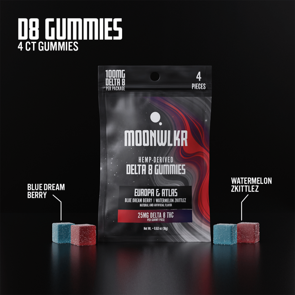 Moonwlkr delta 8 gummies sample pack