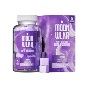 Moonwlkr Delta 8 Purple Punch Gummies
